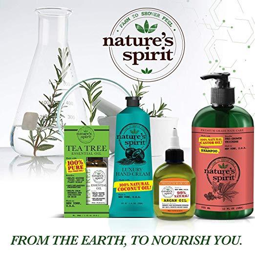 Nature's Spirit Strengthening Argan Oil Shampoo Travel Size 2.5 oz