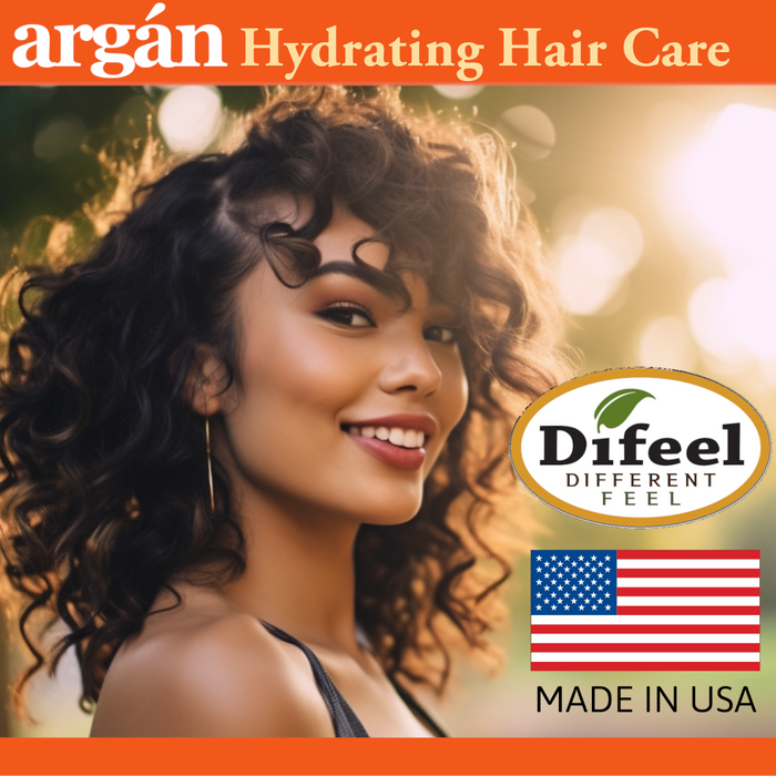 Difeel Argan Hydrating Leave In Conditioning Spray 6 oz.
