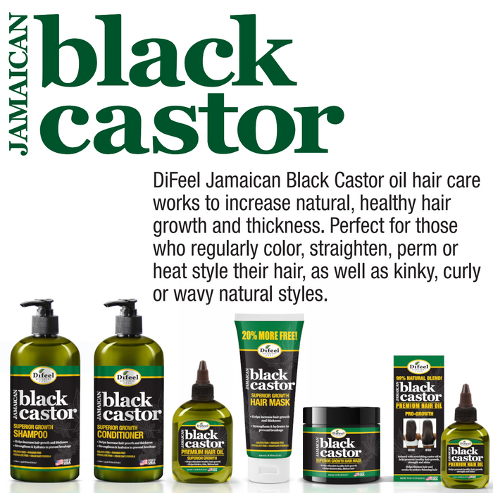 Difeel Superior Growth Jamaican Black Castor Root Stimulator 7.1 oz.