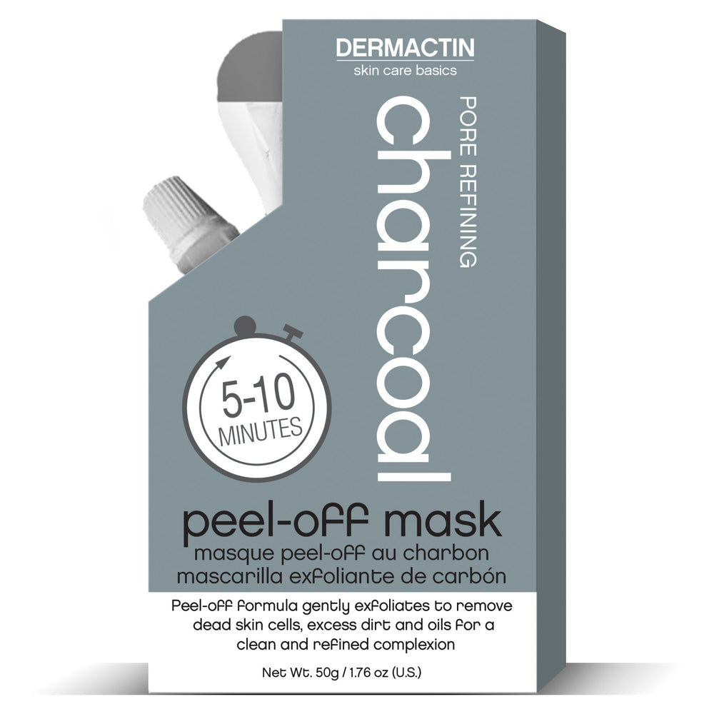Dermactin Pore Refining Peel Off Facial Mask with Charcoal 2 oz.