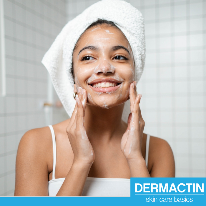 Dermactin Pore Refining Charcoal Detoxifying Facial Cleanser 8 oz.