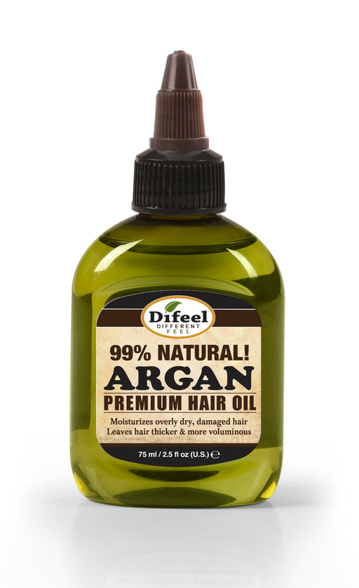 Difeel Premium Natural Hair Oil - Argan Oil 2.5 oz.