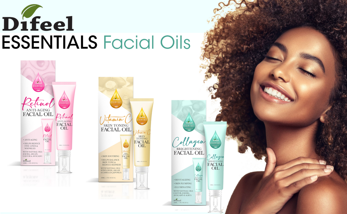Difeel Essentials Brightening Facial Oil with Collagen 1 oz