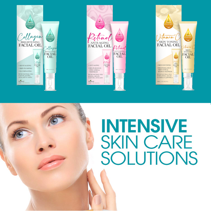 Difeel Essentials Skin Toning Facial Oil with Vitamin C 1 oz.