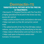 Dermactin Clarifying/Absorbing/Detoxifying Targeted Facial Patches with Tea Tree Oil