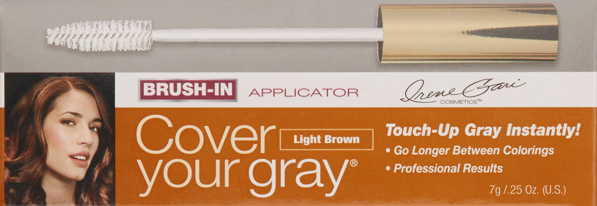 Cover Your Gray Brush in Hair Color Mini - Light Brown/Blonde