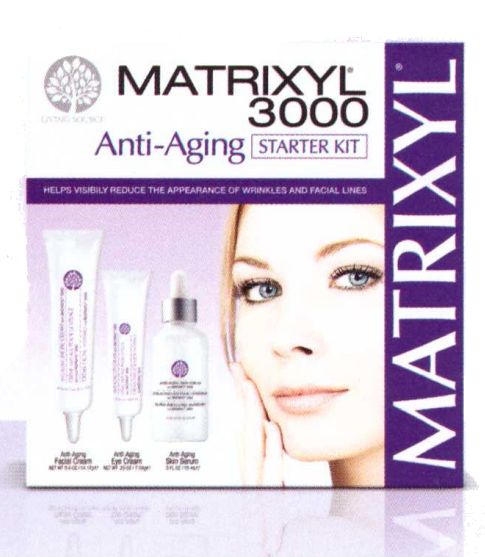 Living Source Matrixyl 3000 Anti-Aging Starter Kit 4 oz.
