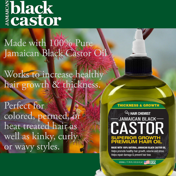 Hair Chemist Superior Growth Jamaican Black Castor Hair Oil 7.1 oz.