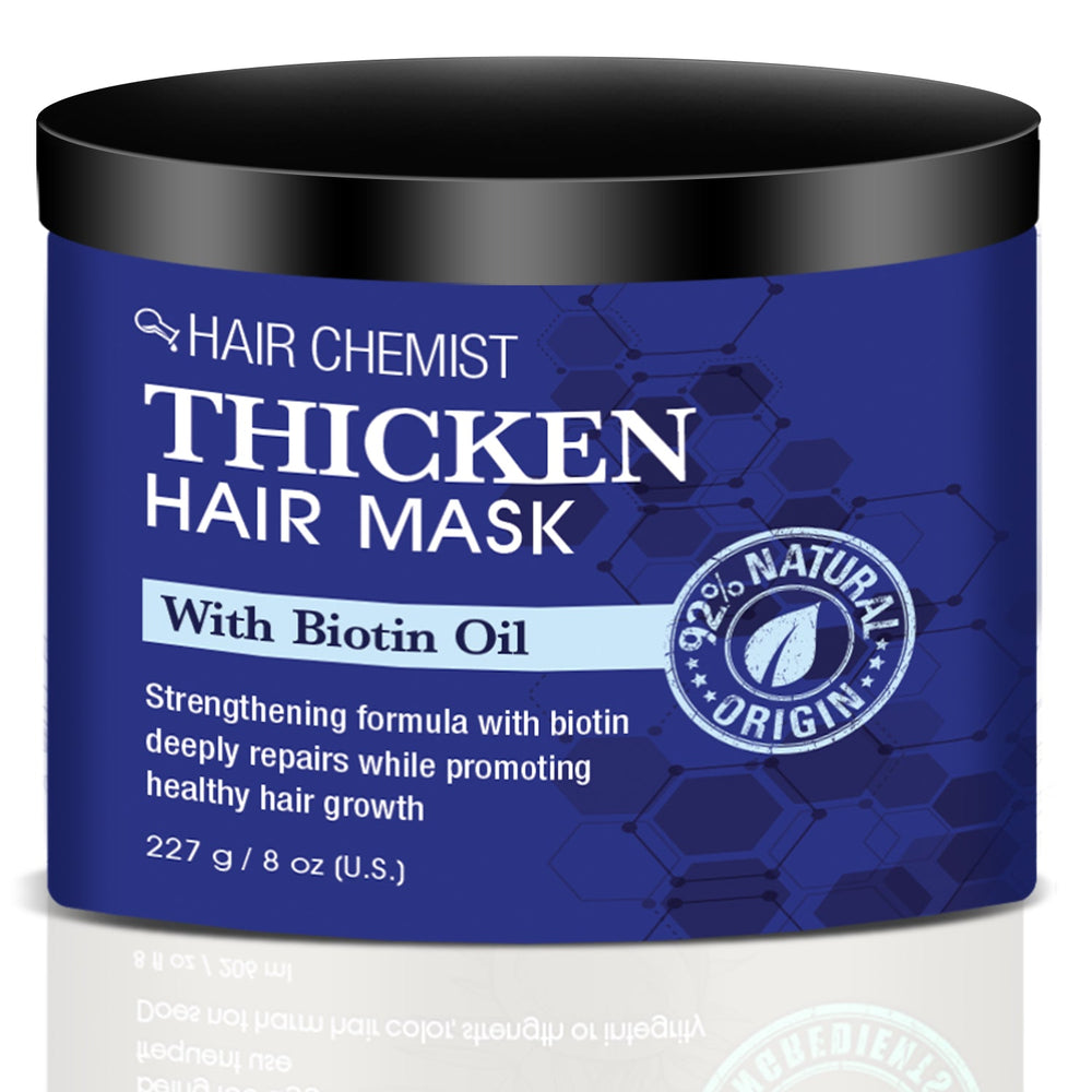 Hair Chemist Solutions Thicken Hair Mask with Biotin 8 oz.