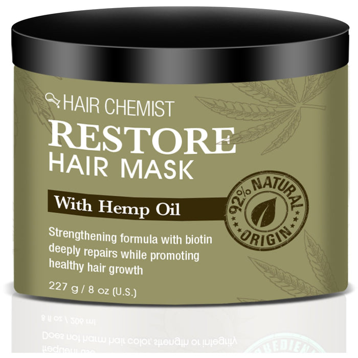 Hair Chemist Solutions Restore Hemp Hair Mask 8 oz.