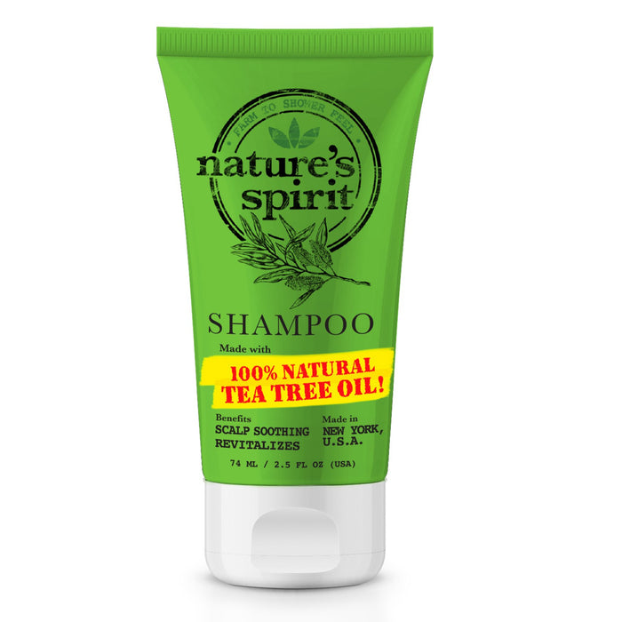 Nature's Spirit Scalp Soothing Tea Tree Oil Shampoo 2.5 oz
