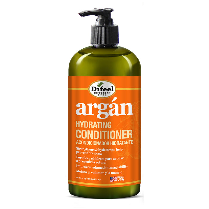 Difeel Argan Hydrating Conditioner 33.8 oz.