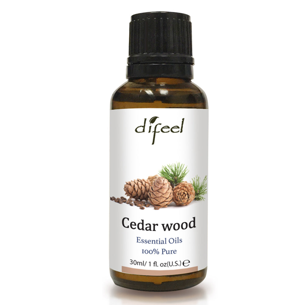 Difeel 100% Pure Essential Oil - Cedar Wood 1 oz.