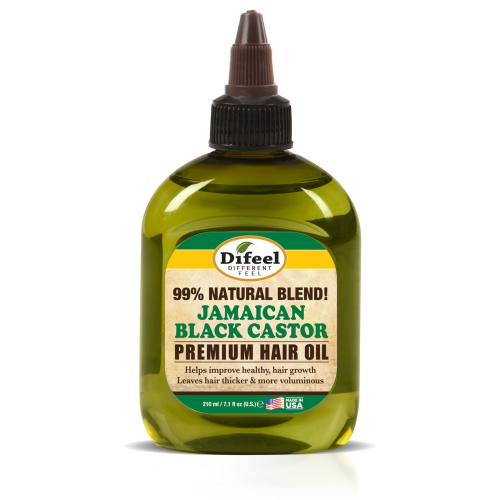 Difeel Premium Natural Hair Oil - Jamaican Black Castor Oil 7.1 oz.
