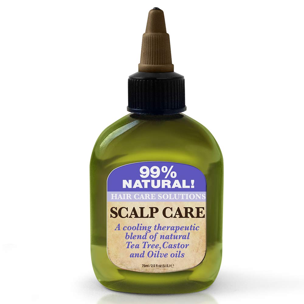 Difeel 99% Natural Hair Care Solutions - Scalp Care Hair Oil 2.5 oz.