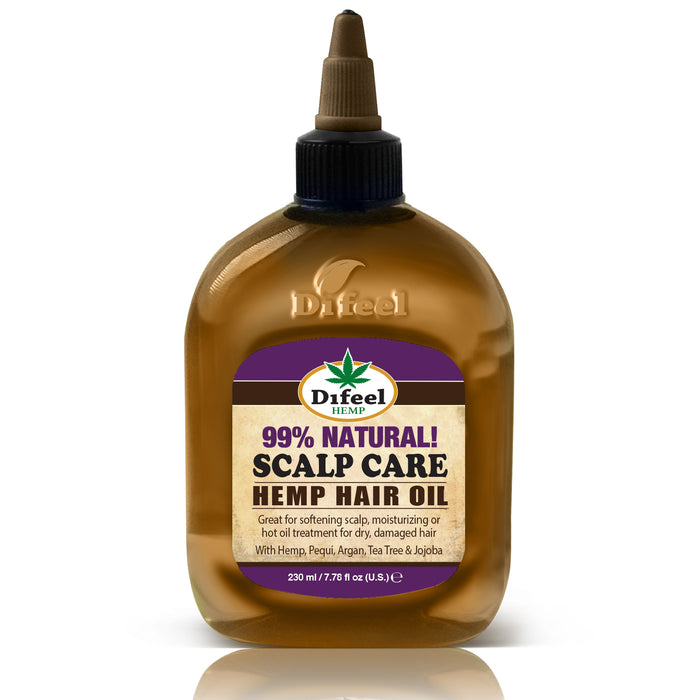 Difeel Hemp 99% Natural Hemp Hair Oil - Scalp Care  230 ml