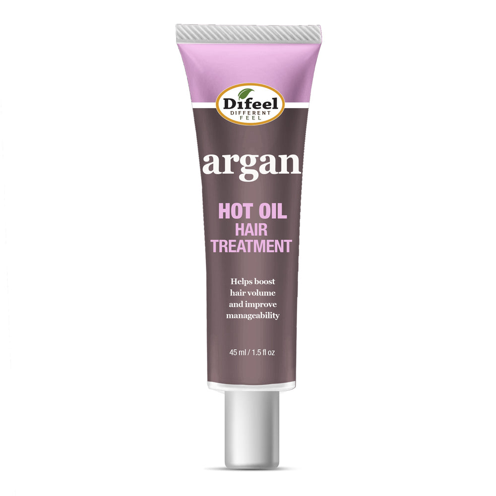 Difeel Hot Oil Hair Treatment with Argan Oil 1.5 oz.