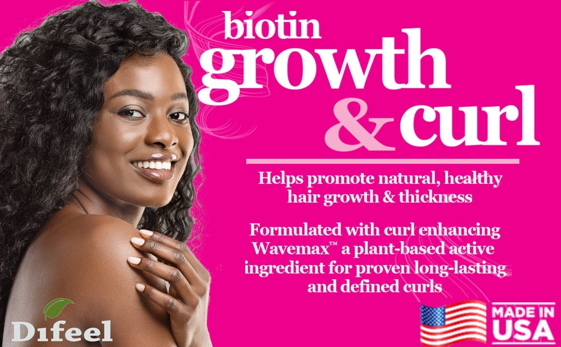 Difeel Growth and Curl Biotin Conditioner 33.8 oz.