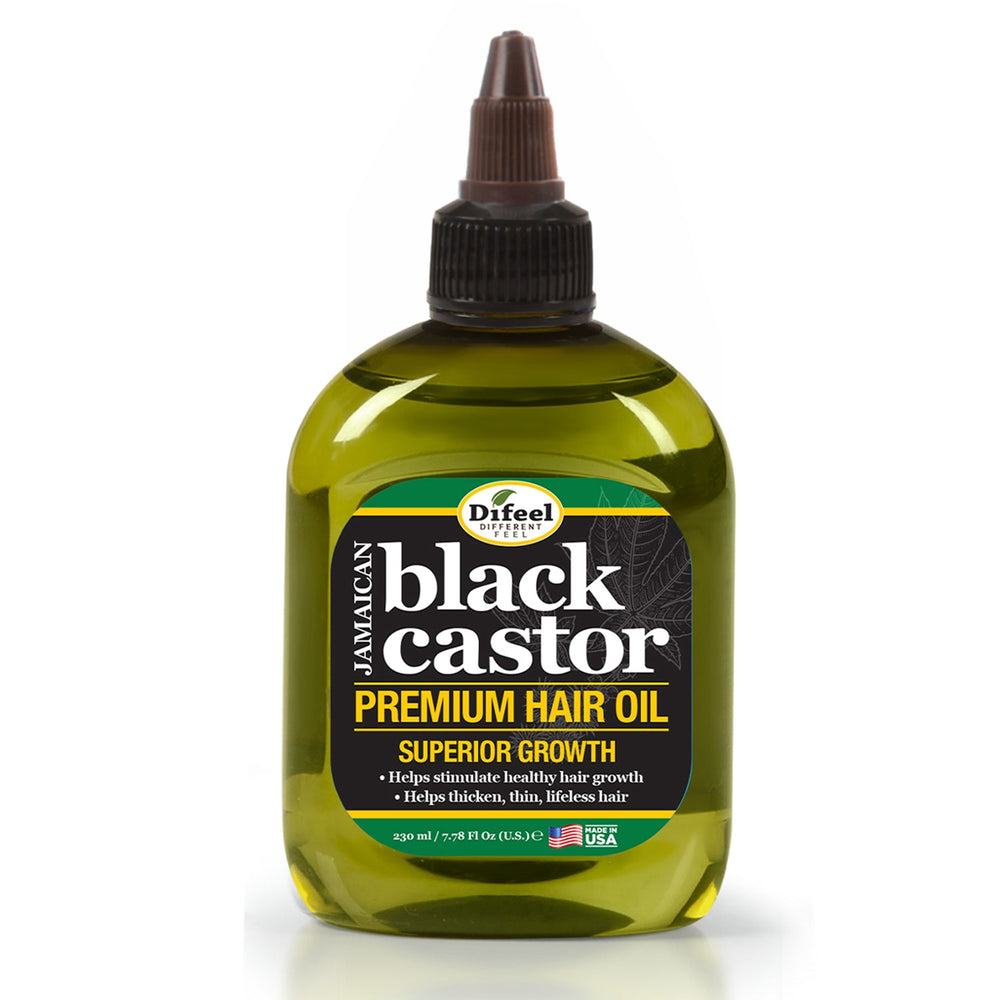 Difeel 99% Natural Premium Jamaican Black Castor Hair Oil 7.1 oz.