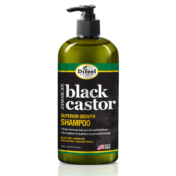 Difeel Superior Growth Jamaican Black Castor Shampoo 33.8 oz.