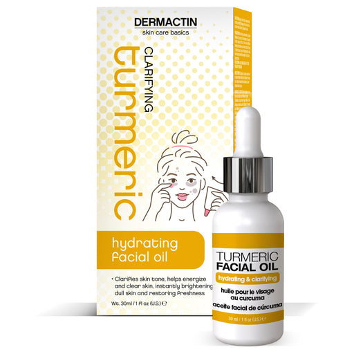Dermactin Clarifying Turmeric Hydrating Facial Oil 1 oz.