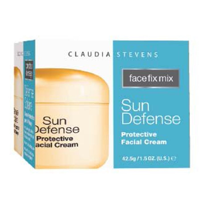 Claudia Stevens Face Fix Mix Sun Defense Protective Facial Cream 1.5 oz.