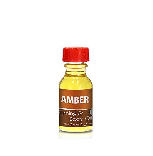 Burning & Body Oil - Amber .5 oz.
