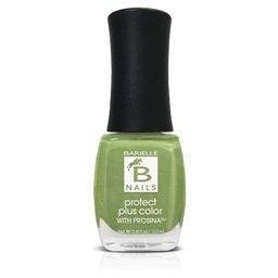 Protect+ Nail Color w/ Prosina - Myrza's Meadow (A Lime Green With Silver Glitter) - Barielle - America's Original Nail Treatment Brand