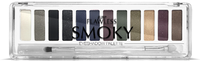 Zuri Flawless Smoky Eye Shadow Palette 12-Shades