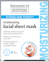 Dermactin Facial Moisturizing Sheet Mask 4-Count