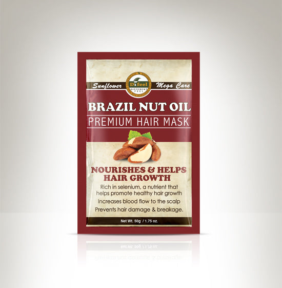 Difeel Premium Deep Conditioning Hair Mask - Brazil Nut Oil 1.75 oz.